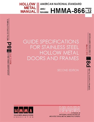 Guide Specifications for Stainless Steel Hollow Metal Doors and Frames
