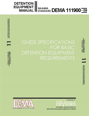 Guide Specifications for Basic Detention Equipment Requirements
