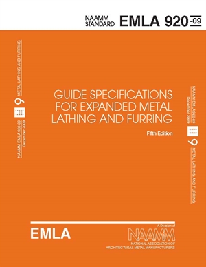 Guide Specifications For Expanded Metal Lathing and Furring