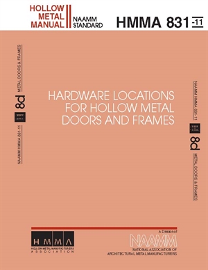 Hardware Locations for Hollow Metal Doors and Frames
