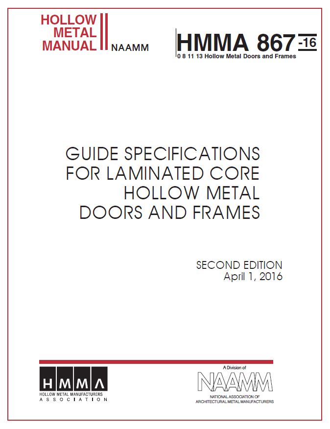 Guide Specifications for Commercial Laminated Core Hollow Metal Doors and Frames